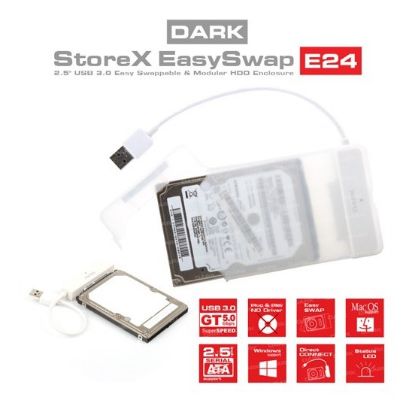 Dark DK-AC-DSE24U3 torex E24 2.5" USB 3.0 SATA  resmi