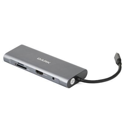 Dark DK-AC-U31X32 3in1 USB3.1 Type C Erkek-USB3.0/HDMI (4K UHD)/USB3.1 Type C Şarj  resmi