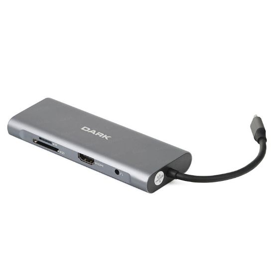 Dark DK-AC-U31X32 3in1 USB3.1 Type C Erkek-USB3.0/HDMI (4K UHD)/USB3.1 Type C Şarj  resmi