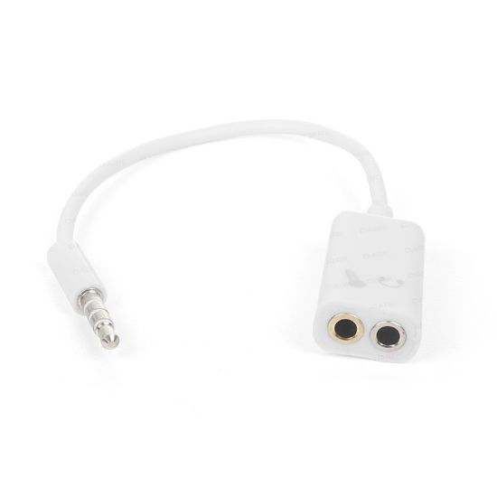 Dark DK-CB-AUC03 2x3.5mm Stereo Dişi - 4pin 3.5mm Stereo Erkek Y Kablo resmi