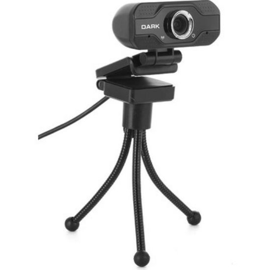 Dark WCAM11 1080P USB Web Kamera & Mini Tripod (1960x1280 Çözünürlük) Dahili Mikrofon resmi