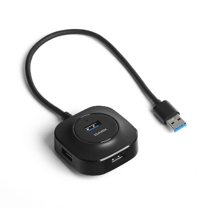 Dark Connect Master X4 USB A to 4 Port USB 3.0 Hub resmi