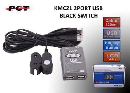 Pct KMC21 2Port Usb Switch resmi