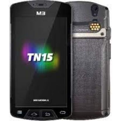 M3 Mobile TN15 10 GMS 2D Scanner,BT, GPS,NFS 4 GB Ram 64GB And.El Terminali Data only Sim kartlı  resmi