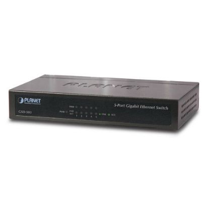 Planet 5 Port 10/100/1000BASE-T 01-Port Complies with IEEE 802.3, 10Base-T resmi