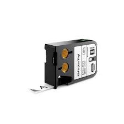 DYMO 1868752 XTL Çok Amaçlı Vinil, 19 mm x 7 m,Beyaz/Siyah  resmi