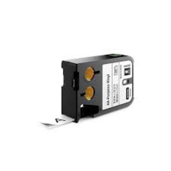 DYMO 1868752 XTL Çok Amaçlı Vinil, 19 mm x 7 m,Beyaz/Siyah  resmi