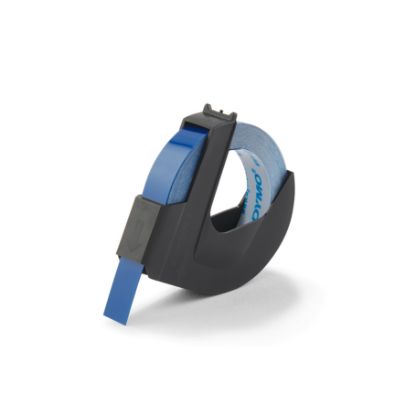 DYMO S0898140 Kabartma Şerit, 9 mmx3 mt, Mavi  520106 resmi