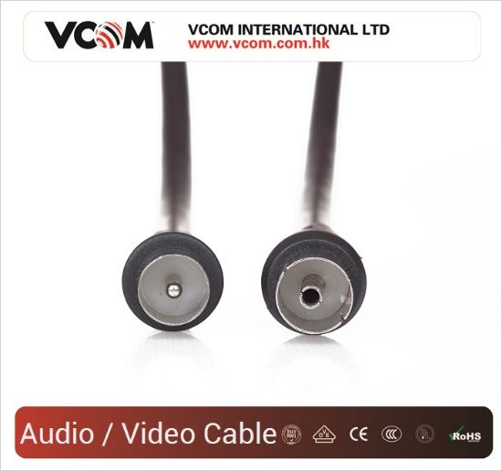 Vcom CV602-B 3mt Analog Siyah Tv Uzatma resmi