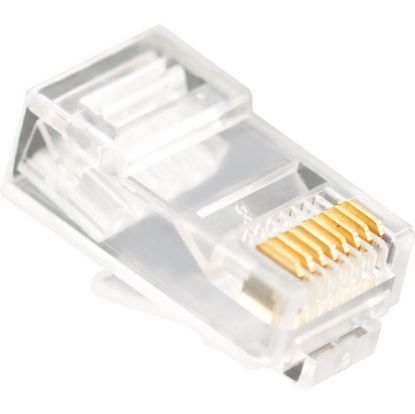 Vcom NM006 20li Plastik RJ45 8P8C Cat6/UTP/RJ45/3u Konnektör resmi