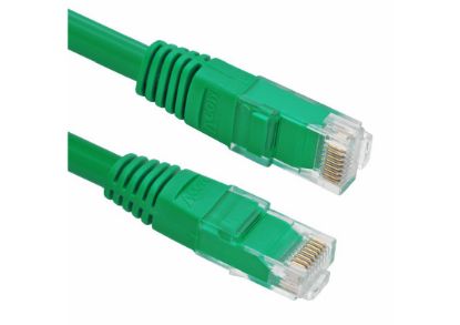Vcom NP611B-N-5.0 Cat6 5.0MT Yeşil Utp Patch Kablo resmi