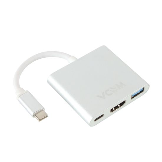 Vcom CU427M Type-C/M To Hdmi/F Usb 3.0/F Type-C/F Çevirici resmi