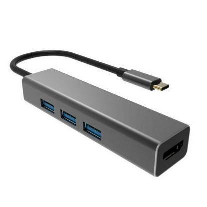 Vcom DH318 Type-C To Usb 3.0*3 Hdmi Çevirici resmi