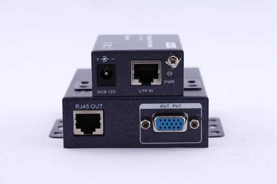 Vcom DD191 Vga RJ45 Cat5e/6 Extender Metal 100m Uzatıcı resmi