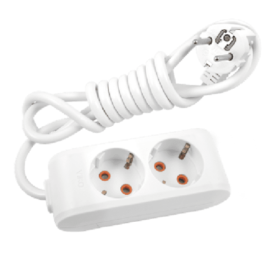 Viko Multi-Let Vm23 2li 3mt  Priz Topraklı Kablolu  (90113203) resmi