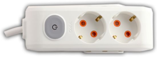 Viko Multı-Let Vm25ANH 2li 5mt Anahtarlı  Kablolu (90117205) resmi