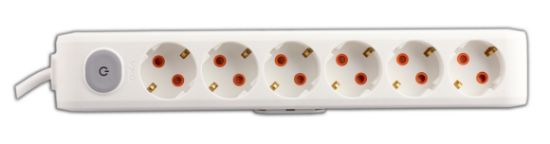 Viko Multı-Let VM61ANH 6lı 1mt  Anahtarlı Kablolu (90117601) resmi