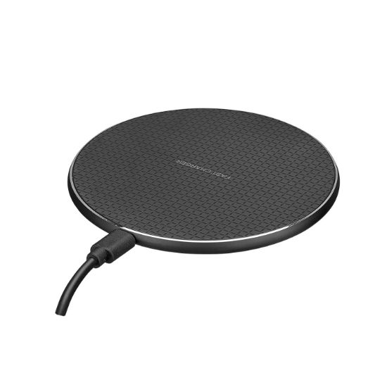 Asonic AS-W120 Hızlı 10W Masa Üstü Siyah Kablosuz Şarj Cihazı resmi