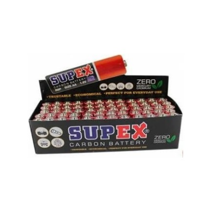 Supex R6 Çinko 60lı Kalem Pil resmi