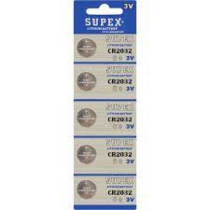 Supex Cr2032 3V Lityum 5Li Blister Pil resmi
