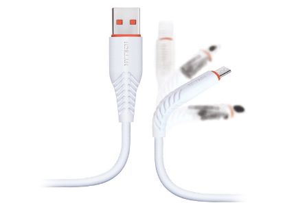 Hytech HY-X235 1.2M 3A Micro Usb Beyaz Data resmi