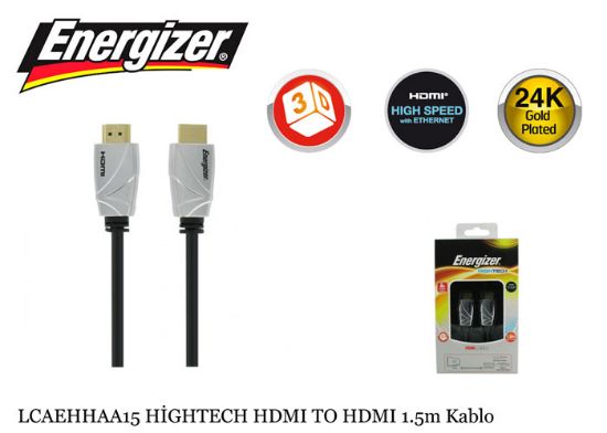 Energizer LCAEHHAA15 HİGHTECH HDMI TO HDMI 1.5mT Kablo resmi