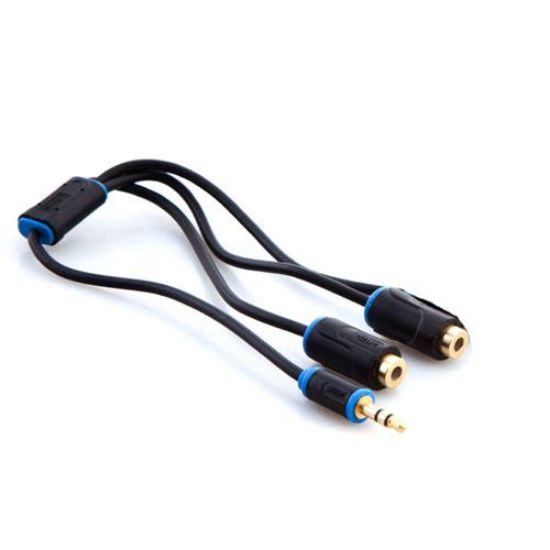 Hytech HY-B105 0.3M Stereo F To 2 Rca M Kablosu resmi