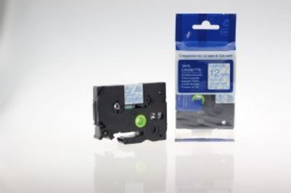 Krt-Muadil AZE-133 12 mm Şeffaf Üzerine Mavi Lamina 8 Metre resmi