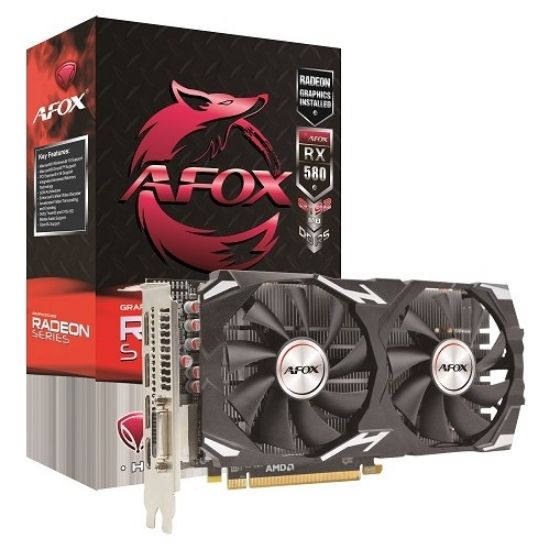 Afox Radeon RX580 2048SP AFRX580-8192D5H3-V2 8gb Gddr5 256BIT DX12 Ekran Kartı resmi