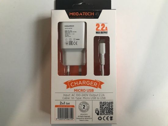 Megatech Eco 2100 Micro Şarj Aleti (CC01) resmi
