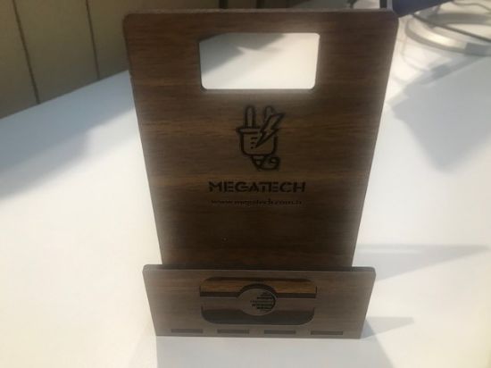 Megatech Ahşap Telefon Tutucu resmi