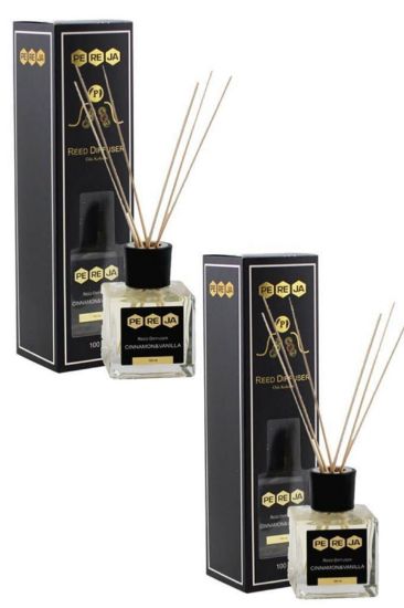 Pereja Diffuser 100ml Tarçın&Vanilya Hayat Çubuklu Oda Kokusu resmi