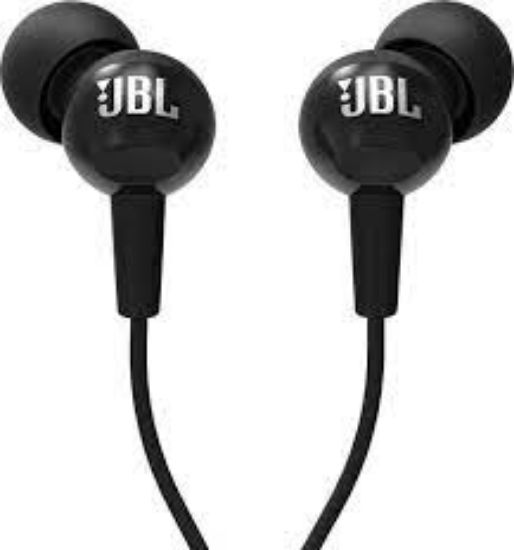 JBL C100SI Kulaklık Kulak İçi Mikrofonlu Siyah resmi