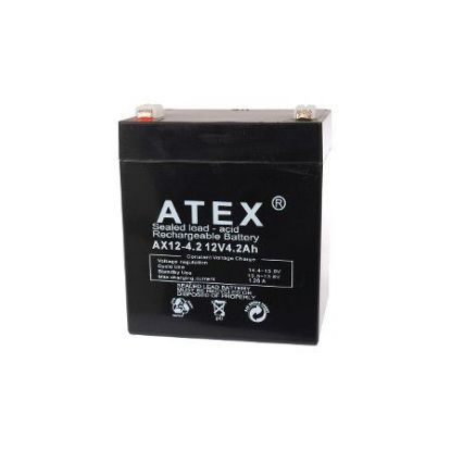 Atex AX-12V 4.2AH Bakımsız Kuru Akü  resmi