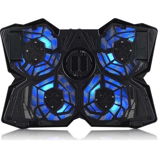 Dexim DNA001 13"-18" 4 Fan Ledli Notebook Soğutucu Stand Özel Sessiz Fan resmi