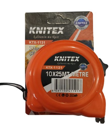 Knitex KTX-1131 Şerit Metre 10 Metre 25mm  resmi
