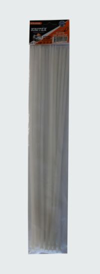 Knitex Ktx-2556 3.6x370 mm 25li Adet Beyaz Plastik Kelepçe  resmi