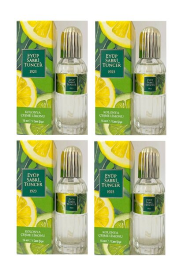 Eyüp Sabri Tuncer 16ml 12li Çeşme Limonu Cam Şişe Sprey  resmi