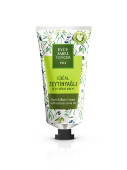 Doğal Zeytinyağlı El Ve Vücut Kremi 50ml Tüp resmi