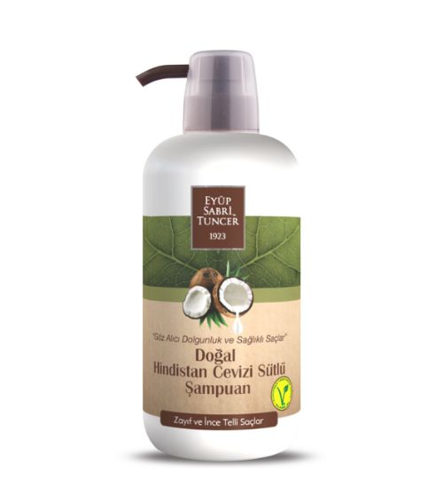 Eyüp Sabri Tuncer 600ml Şampuan Doğal Hindistan Cevizi resmi