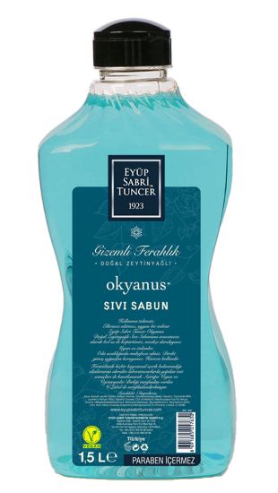 Eyüp Sabri Tuncer 1,5lt Okyanus  Sıvı Sabun Doğal Zeytinyağlı resmi