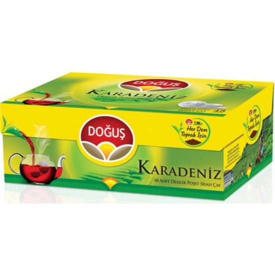 Doğuş Karadeniz Demlik Poşet Çay 48x3.2 gr Bergamot Aromalı resmi