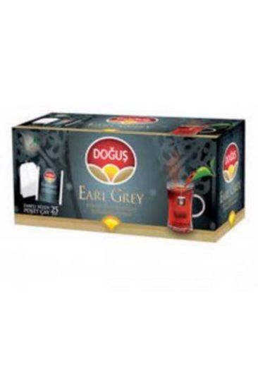 Doğuş Early Grey Süzen Poşet Çay 25x2 gr resmi