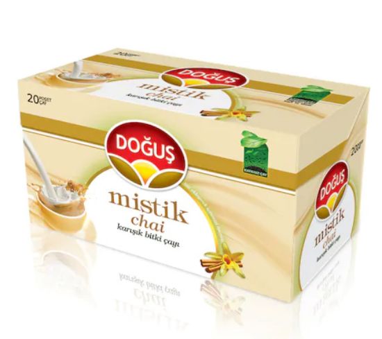 Doğuş Mistik Chai Stevyalı Çayı Süzen Poşet 20x2.5gr resmi