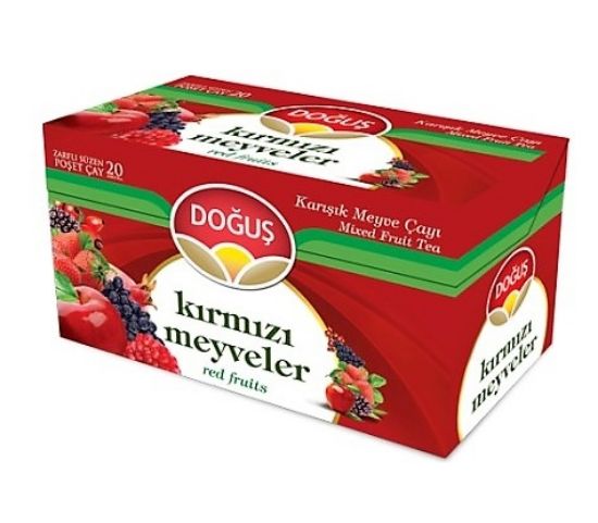 Doğuş Kırmızı Meyveler Çay 20x2 gr resmi