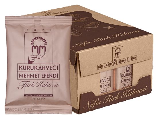 Mehmet Efendi Kahve 100 Gr Kolide 25 Paket Var resmi