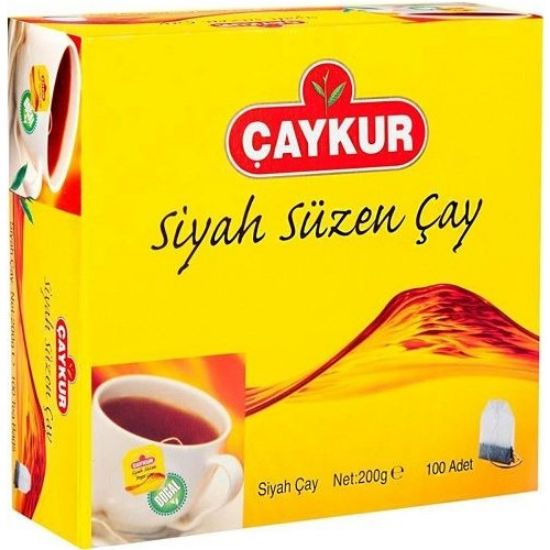 Çaykur Siyah Süzen Poşet Çay 2 gr 100 Adet (Net 200gr) resmi