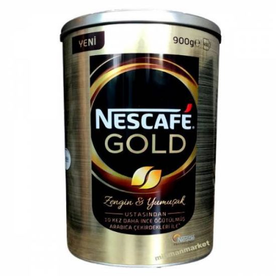 Nestle Nescafe Gold Teneke Signature 900gr 12456216 (12584221) resmi