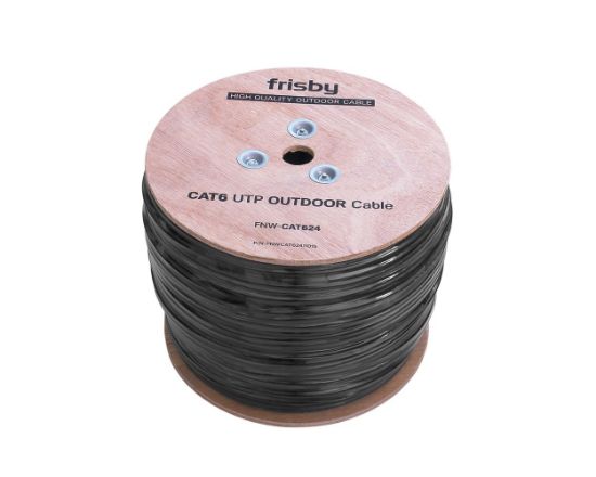 Frisby FNW-CAT624 CAT 6 UTP Outdoor Kablo (305mt) Dış Mekan Kalınlık: 0.58 mm/23 AWG resmi