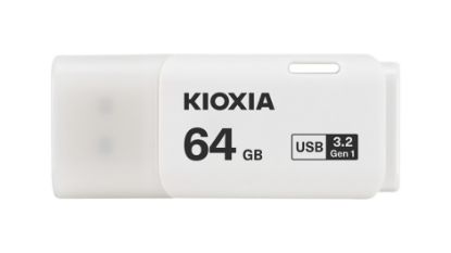 Kioxia 64GB U301 Beyaz USB 3.2 Gen 1 Flash Bellek resmi